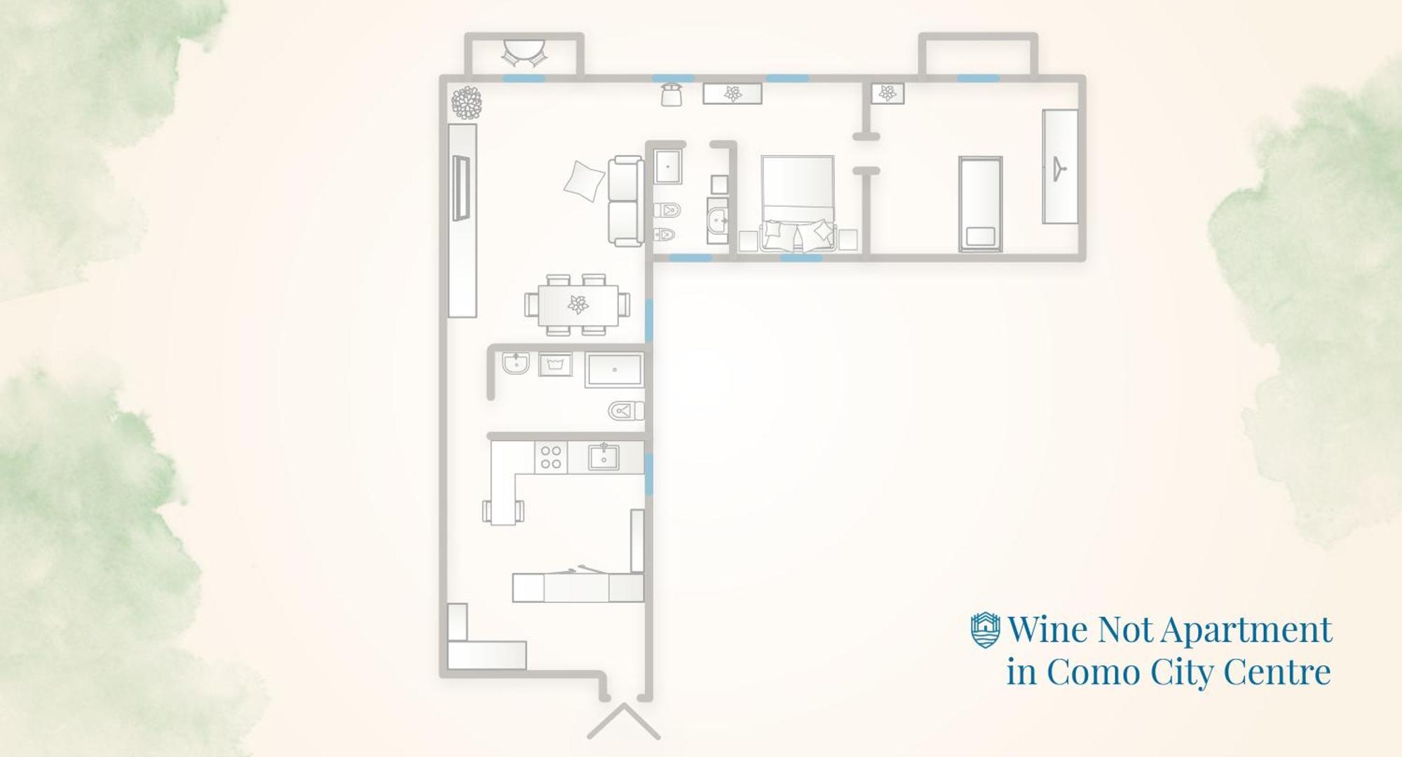 Wine Not Apartment In Como City Centre Eksteriør billede